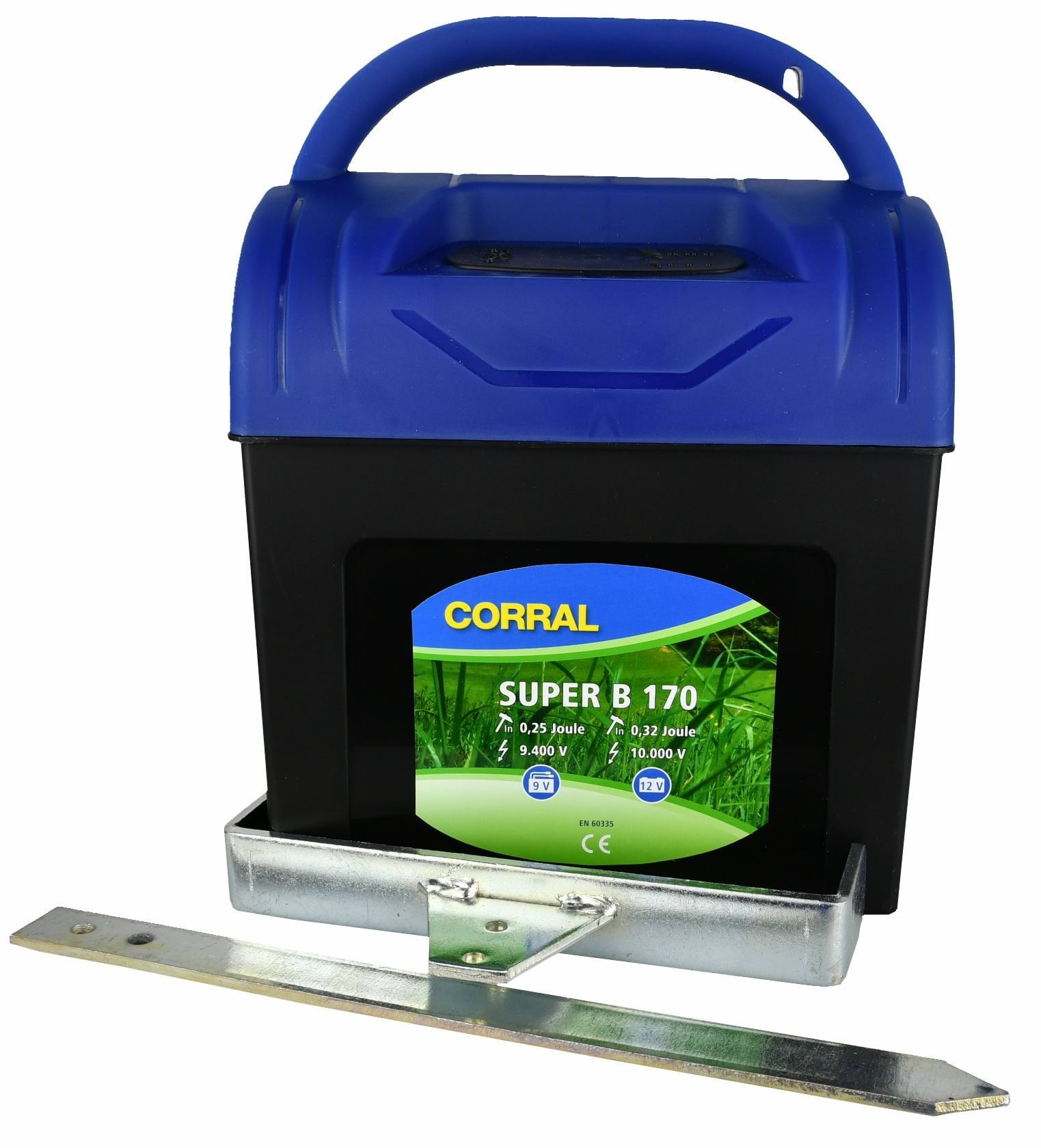 Elektryzator bateryjny Corral B 170, dla koni, bydła i małych zwierząt, 0,25 J - Cavalo